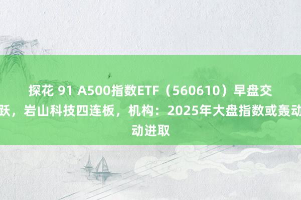 探花 91 A500指数ETF（560610）早盘交投活跃，岩山科技四连板，机构：2025年大盘指数或轰动进取